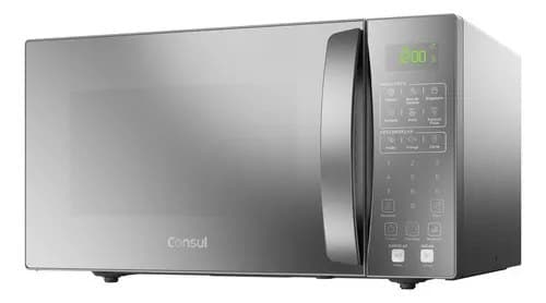 Micro-ondas Consul 32L Prata com Menu Fácil 127v Cms46ar