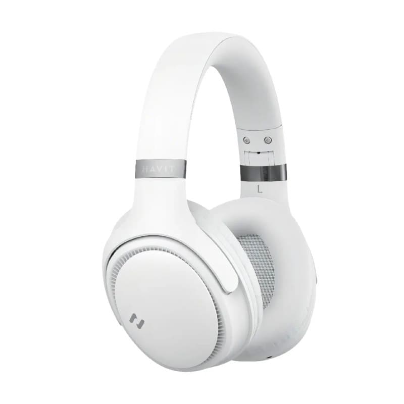Heaphone Havit H630bt Bluetooth 5.3 On-ear 3d 55h Cor - Branco