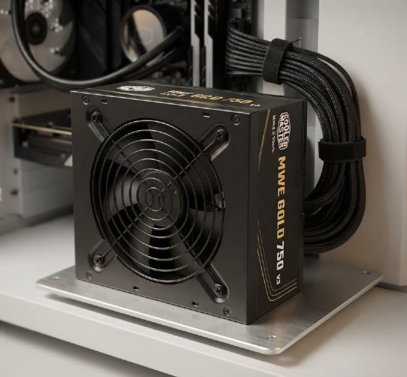 750w Fonte Cooler Master Mwe Gold 750 V3 Atx 3.1 80 Plus Gold