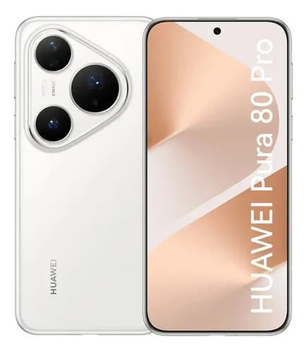 Smartphone HUAWEI Pura 80 Pro 12GB+512GB Câmera Ultra-iluminação de 1 Polegada Câmera Teleobjetiva Macro Ultra-iluminação Cancelamento de Ruído por IA 5.170 mAh Dual SuperCharge Celular Bran