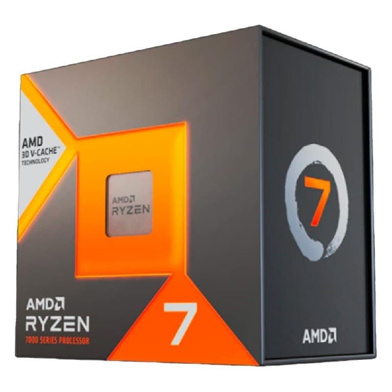 Processador AMD Ryzen 7 7800X3D, 4.2GHz (5.0GHz Max Turbo), Cache 104MB, 8 Núcleos, 16 Threads, AM5, Com Vídeo Integrado 100-100000910WOF