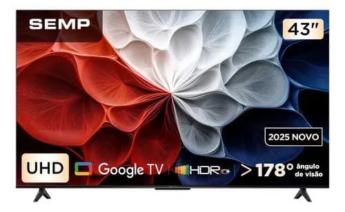 Smart Tv Semp 43 Polegadas Led 4K Uhd S62
