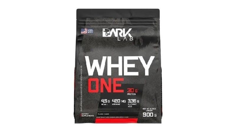 Whey One Protein Proteína Sachê Refil 900g - Dark Lab Sabor Chocolate