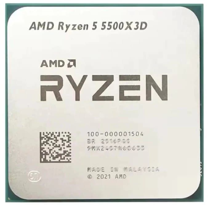 AMD Ryzen 5500X3D 4.0GHz Max Turbo, Cache 96MB