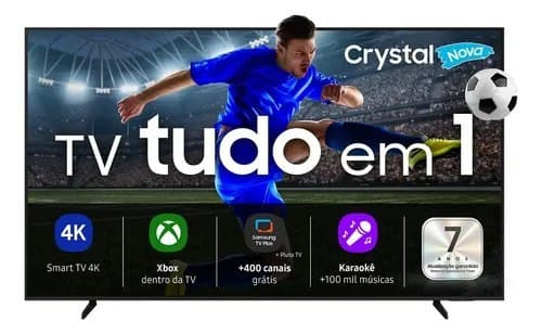 Samsung Smart Tv 55 Crystal Uhd 4k U8600f 2025, Xbox Cloud Gaming Canais Gratuitos Alexa