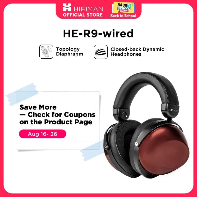 Headphone HiFi HiFiMAN HE R9 🔥