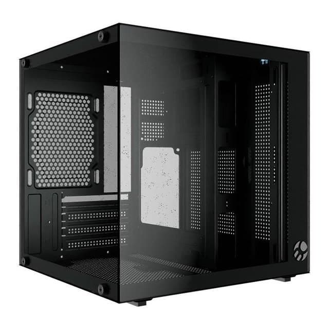 Gabinete Gamer Bluecase BG-066 Life, Mini-Tower, Lateral de Vidro, Preto, BG-066-LIFE-BK