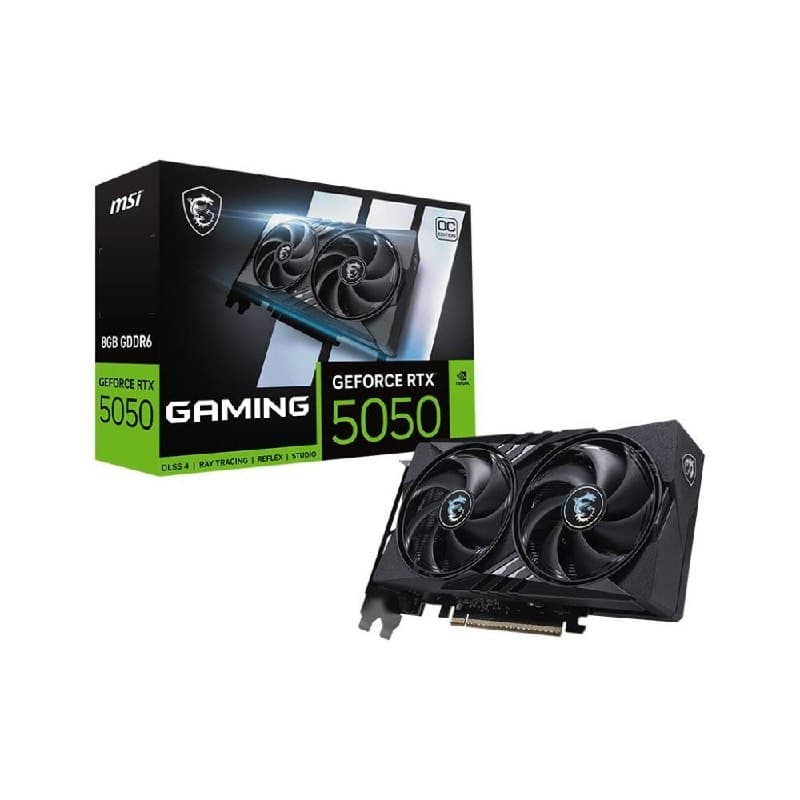 Placa de Vídeo MSI NVIDIA GeForce RTX 5050 GAMING OC 8GB 912-V538-009