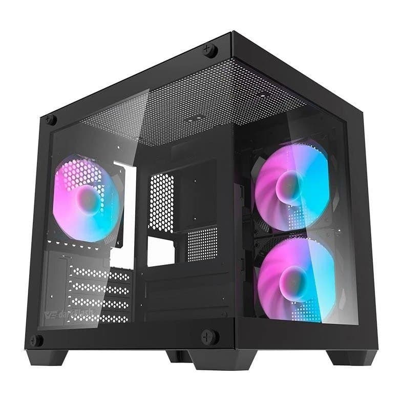 Gabinete Gamer Aigo Darkflash Durin D275M, COM 3 FANS