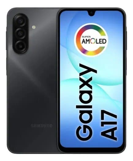 Samsung Galaxy A17 Com Ia, 128gb, 4gb Ram, Câm De 50mp, Tela De 6.7", Nfc, Ip54 Preto