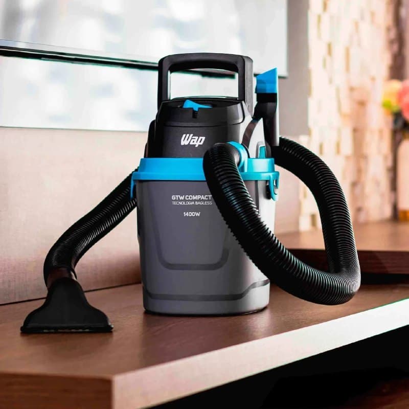 Aspirador Wap GTW Compact 1400W 5,5 L Pó/Água e Filtros Laváveis - 220V