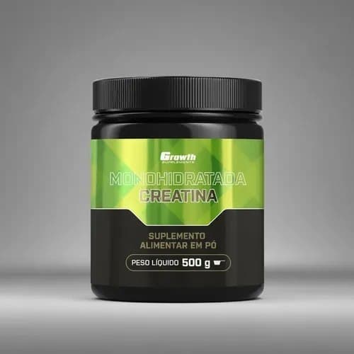 2x Creatina Monohidratada 500g em Pó (Growth)