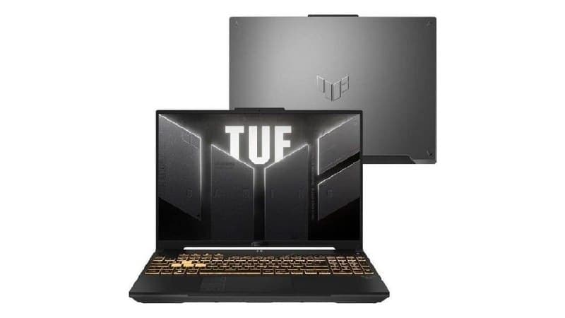 Notebook ASUS TUF Gamer F16 FX607VU NVIDIA RTX 4050 Intel 5 210H 16GB RAM 512GB SSD Linux LED FHD 16" IPS 144Hz