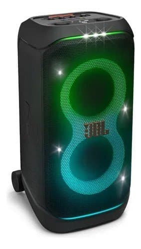 Caixa de Som JBL PartyBox Stage 320 Bluetooth Portátil Com Show de Luzes e Resistente a Respingos – 240W RMS Preta