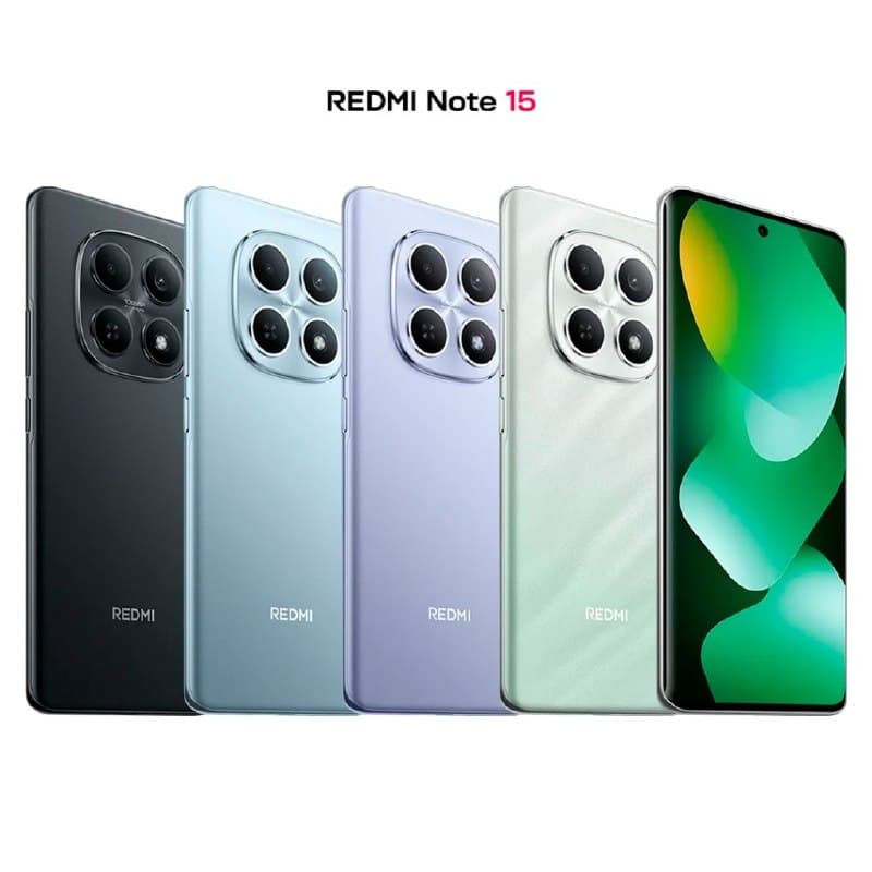 Celular Xiaomi Redmi Note 15 4G Tela 6.77" 8GB RAM 256GB Câmera 108MP Selfie 20MP Bateria 6000mAh Global
