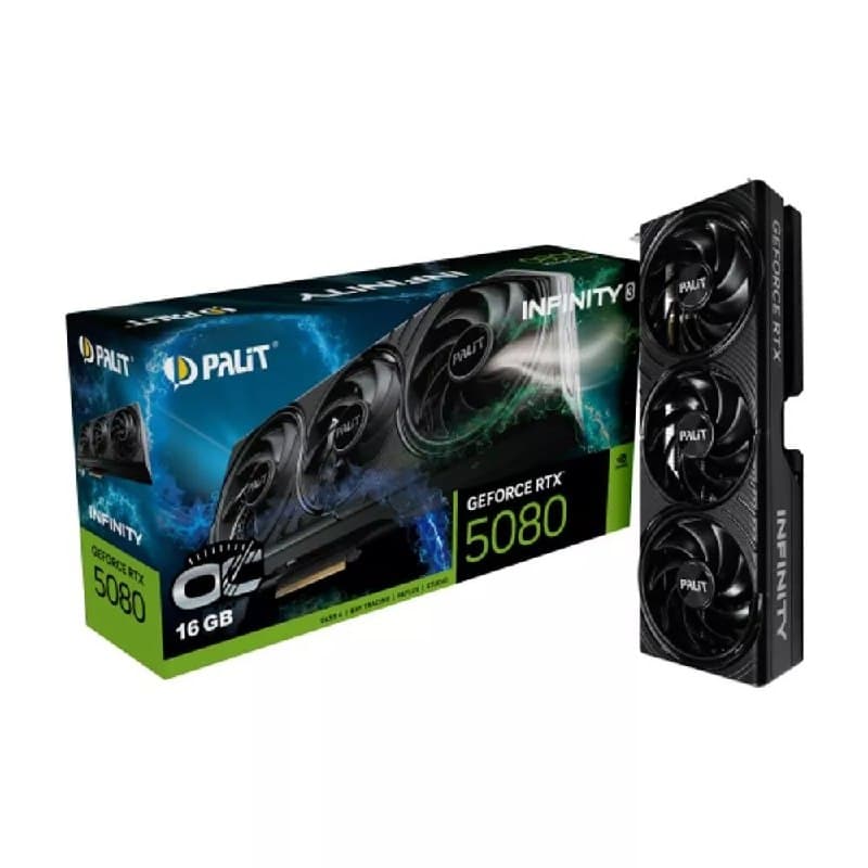 GeForce NVIDIA PALIT RTX5080 16GB INFINITY 3 OC 3X