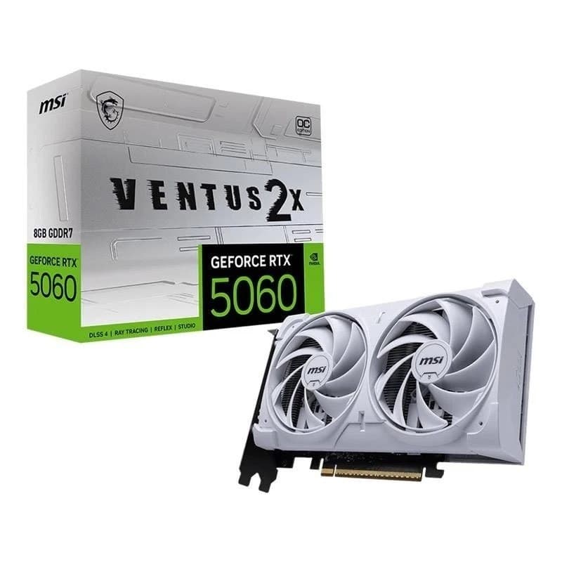 NVIDIA GeForce RTX 5060 Ventus 2X OC White