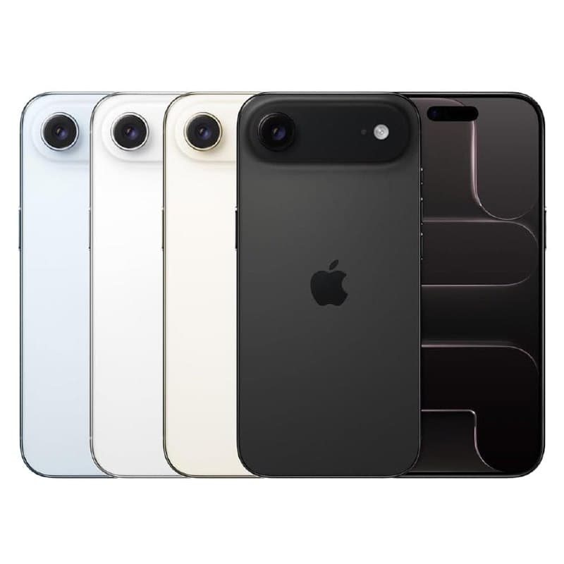 Celular Apple iPhone 17 Air 256GB 5G iOS Tela 6,6" polegadas 48MP Chip A19 Pro com Design Ultra-Fino
