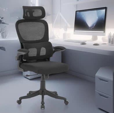 Cadeira Python Fly Presidente Ergonômica Giratória Mesh com Apoio de Braço