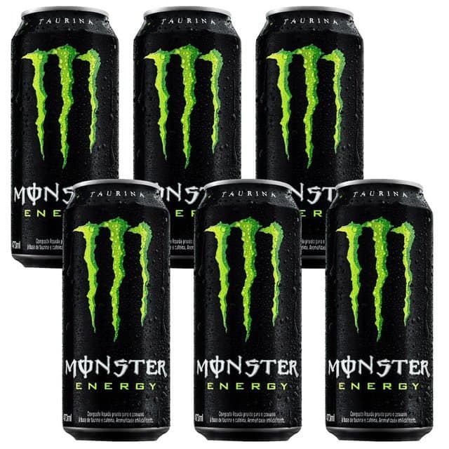 Kit Energético Monster 473ml 6 Unidades