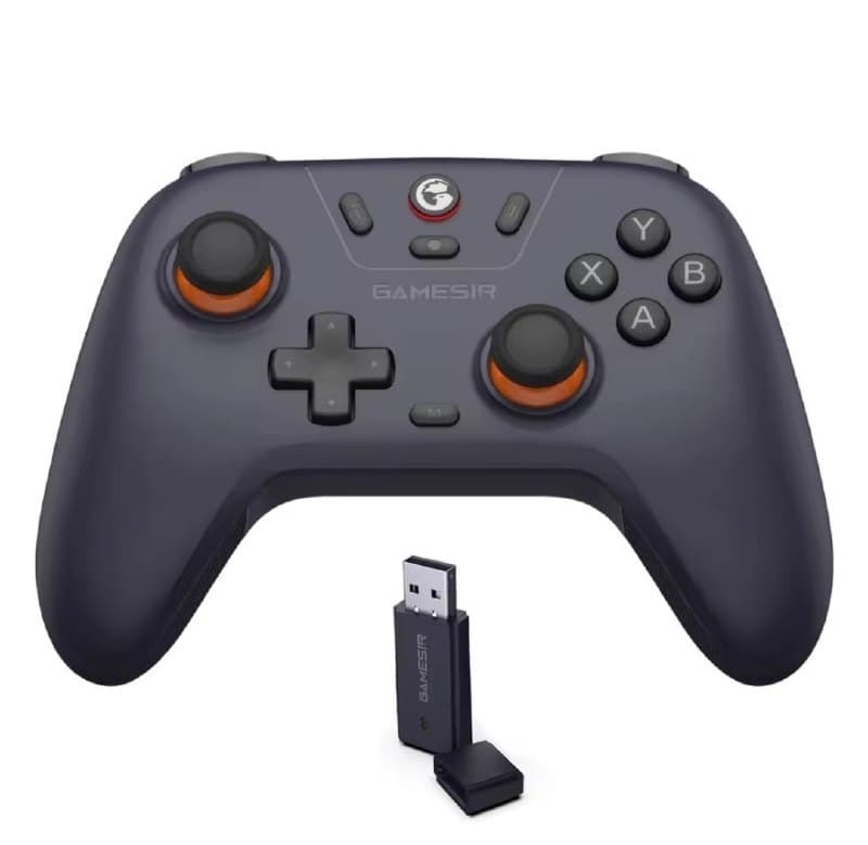 PRETO) Controle Sem Fio Gamesir T4 Nova Lite, Hall Effect