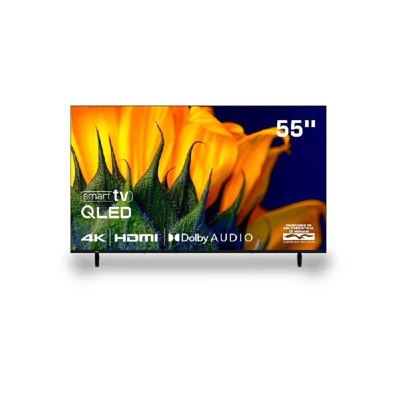 Smart Tv Hq Qled 55 Polegadas Hq-Qled55sm 4K Wi-Fi Bluetooth, Apps, Netflix, YouTube e Prime Vídeo🔥