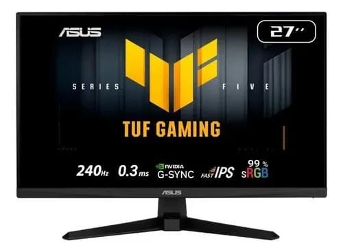 Monitor Gamer Asus Tuf Vg279qm5a 27 Fhd 240hz Fast Ips Preto