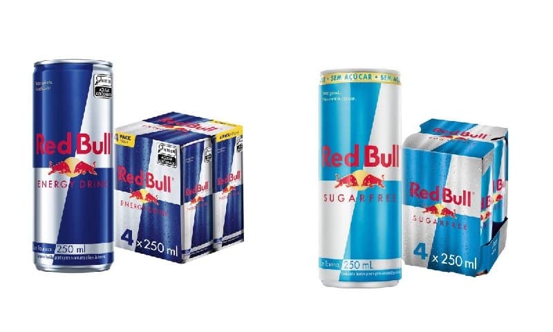 Kit com 4 Energético Red Bull 250ml