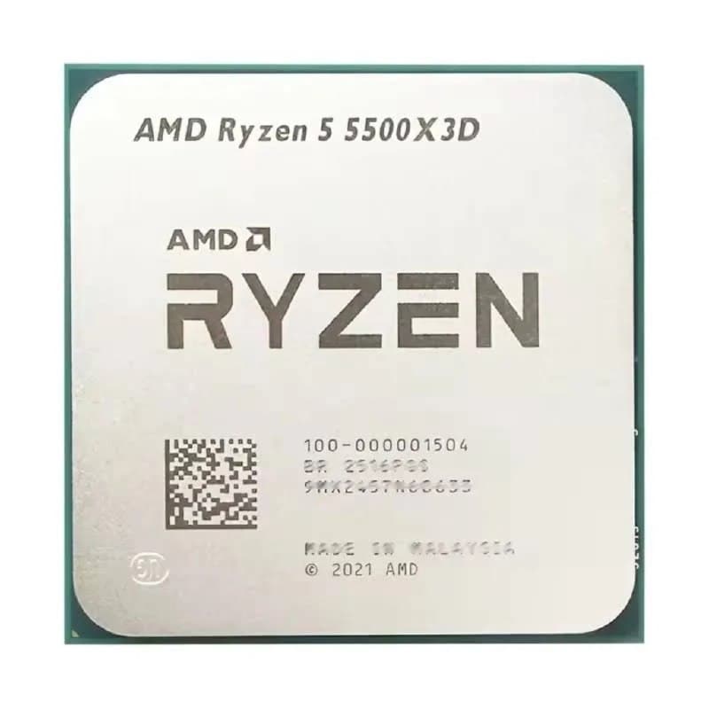 Amd Ryzen 5 5500x3D, 4.0GHz Max Turbo, Cache 96Mb, Am4, (Novo S/Box) Ddr4