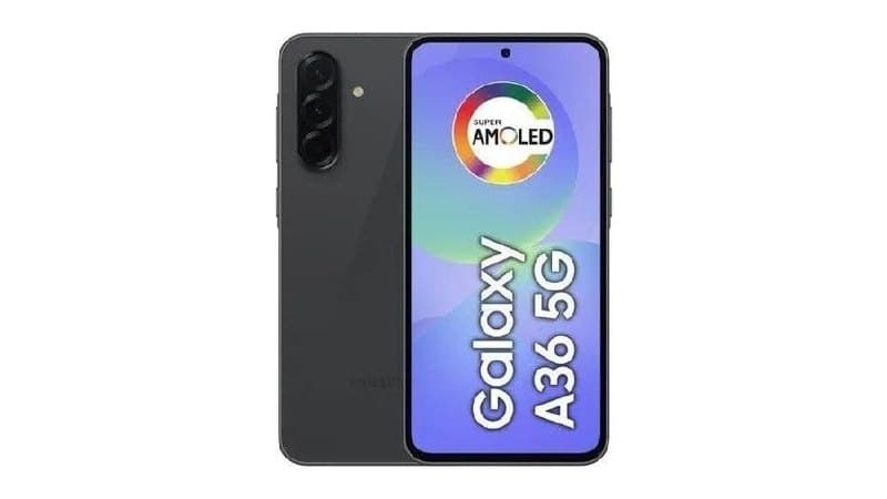 Smartphone Samsung Galaxy A36 5G 128GB 6GB RAMCâmera Tripla Traseira de até 50MP Selfie 12MP Tela 6.7" - Preto