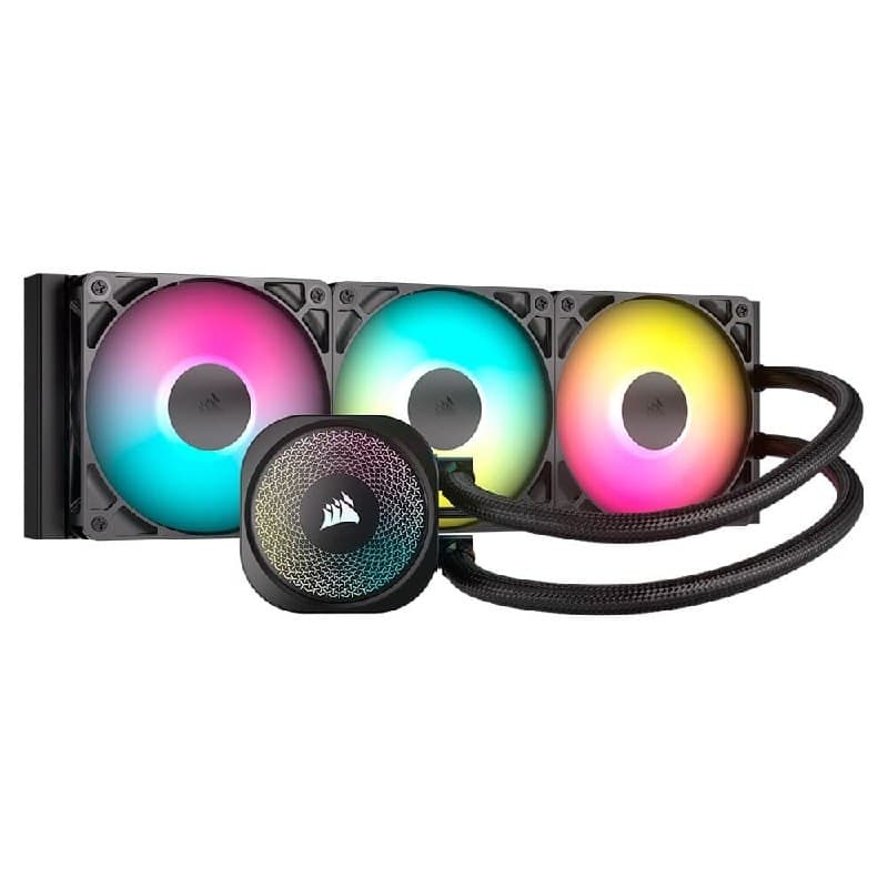 Water Cooler Corsair NAUTILUS 360, ARGB, 360mm, AMD e Intel, Preto CW-9060093-WW