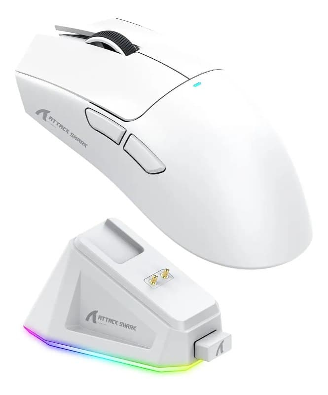 Mouse Gamer Attack Shark X11 Sem Fio Paw3311
