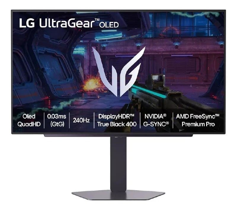 Monitor LG UltraGear™ OLED 27GX704A-B 27" QuadHD, 0.03ms (GtG), 240Hz
