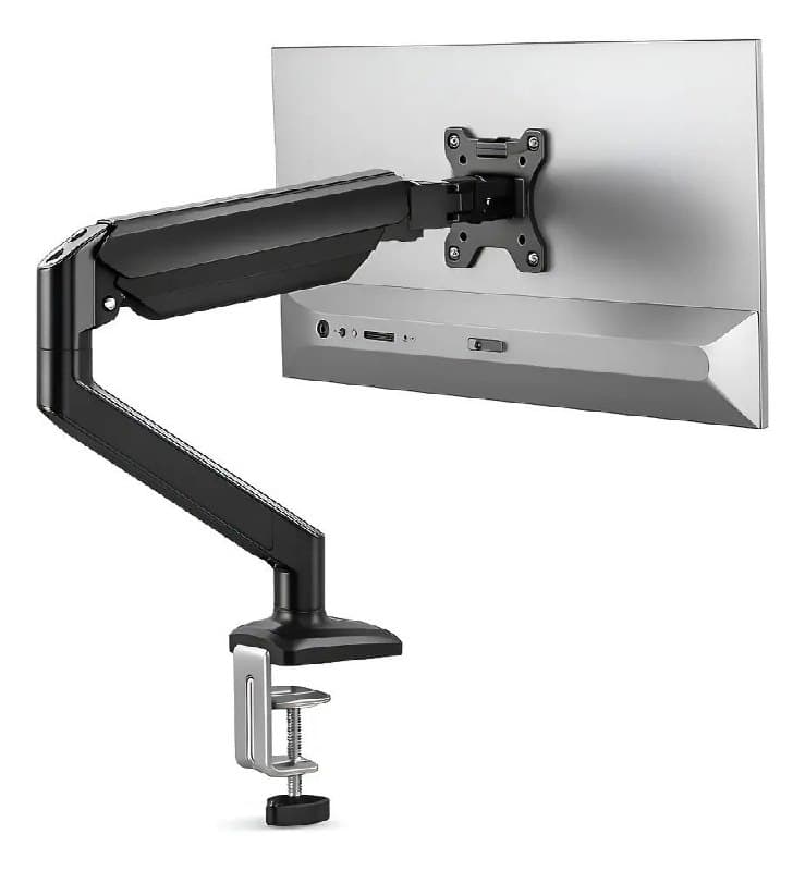 Suporte Monitor Articulado Ajustavel 14 Até 32 A Gás Preto
