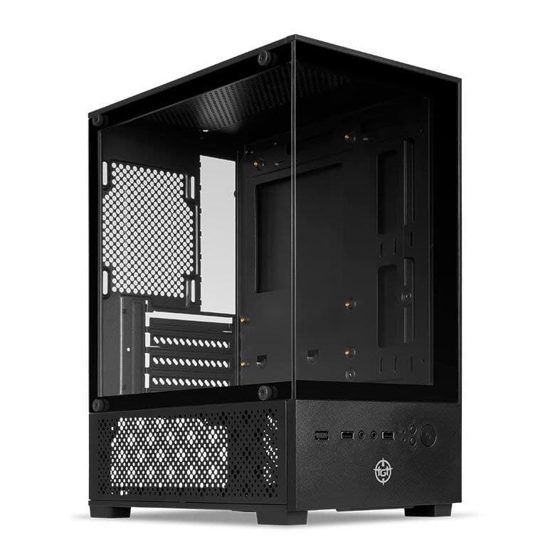 Gabinete Gamer TGT Legion, Mini-Tower, Lateral de Vidro, Preto