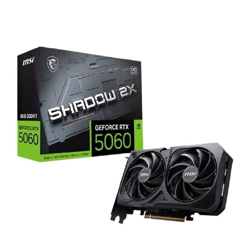 Nvidia GeForce RTX 5060 SHADOW 2X OC 8GB