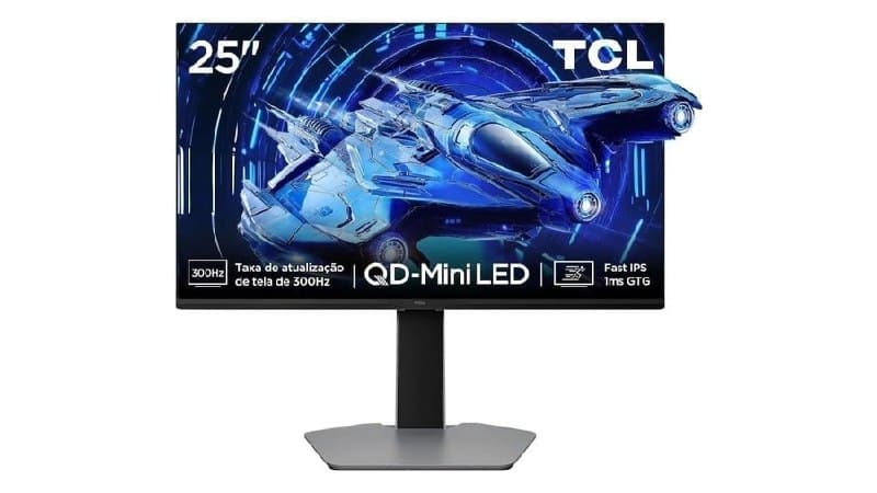 Monitor Gamer TCL 25 MINILED 300hz