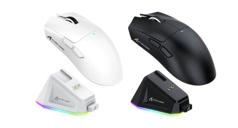 Attack Shark x11 Com Dock Mouse Sem Fio