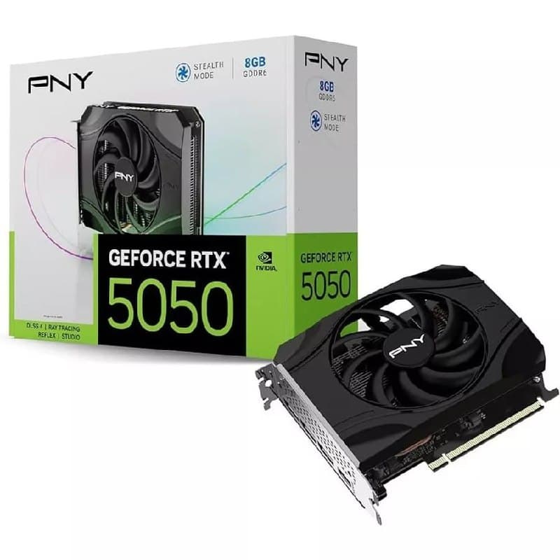 Placa de Video GeForce NVIDIA PNY RTX 5050 8GB GDDR6