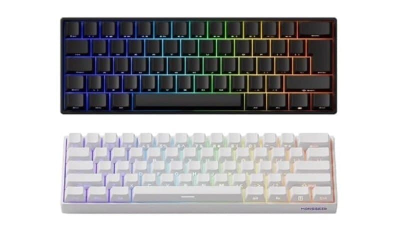 Teclado Magnético Akko Monsgeek Fun60 Pro Black Wired